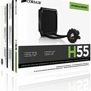 Alternative view of CORSAIR H55 RGB 120mm CPU Cooler