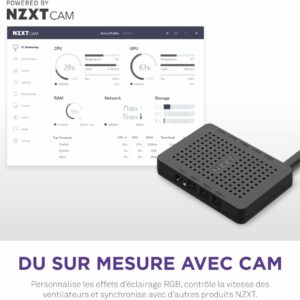 Alternative view of NZXT H9 Elite White