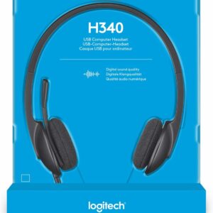 Alternative view of Logitech H340 - Casque USB