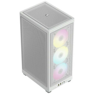 Alternative view of CORSAIR 2000D RGB AIRFLOW MINI ITX BLANC