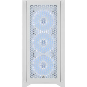 Alternative view of CORSAIR 4000D RGB AIRFLOW True White