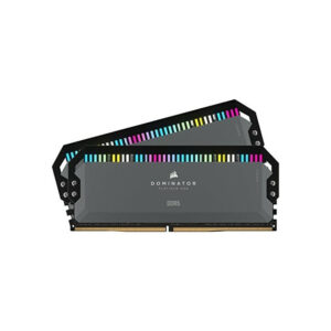 Alternative view of CORSAIR  DOMINATOR PLATINUM RGB LED DDR5 Cool Grey 5200 32GB (2X16G)