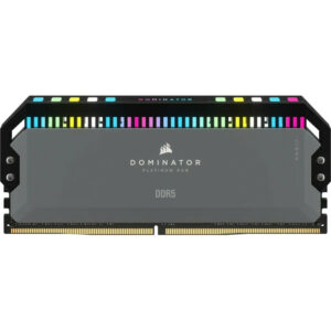Alternative view of CORSAIR  DOMINATOR PLATINUM RGB LED DDR5 Cool Grey 5600 32GB (2X16G)