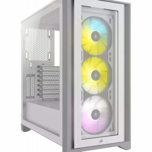 Alternative view of CORSAIR iCUE 4000X RGB Blanc