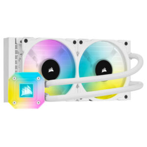 CORSAIR iCUE H100i ELITE CAPELLIX XT - Blanc