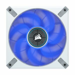 Alternative view of CORSAIR ML120 LED ELITE BLANC 120mm Magnetic Levitation Bleu SINGLE PACK