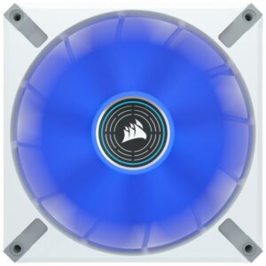 CORSAIR ML140 LED ELITE BLANC 140mm Magnetic Levitation Bleu SINGLE PACK – Image 2