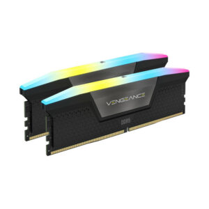 Alternative view of CORSAIR VENGEANCE RGB DDR5 5600 32G (2X16G) NOIR