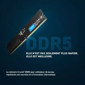 CRUCIAL 16G (1x16G) DDR5-4800 Tray*CT16G48C40U5T – Image 2