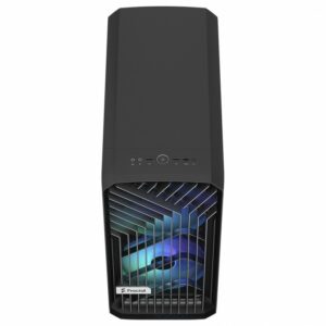 Alternative view of FRACTAL Torrent Compact RGB Black TG Light Tint