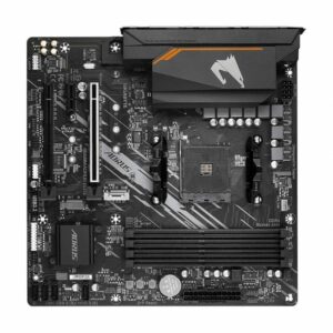 Alternative view of GIGABYTE B550M AORUS ELITE