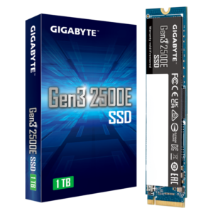 Alternative view of Gigabyte Gen3 2500E SSD 1TB M.2 1 To PCI Express 3.0 3D NAND NVMe