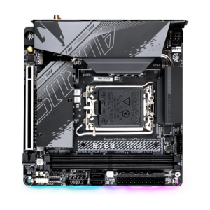 Alternative view of GIGABYTE B760I AORUS PRO
