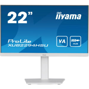 iiyama ProLite écran plat de PC 54,6 cm (21.5") 1920 x 1080 pixels Full HD Blanc – Image 2