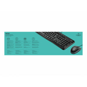 Alternative view of LOGITECH KIT MK120 fil Noir Retail