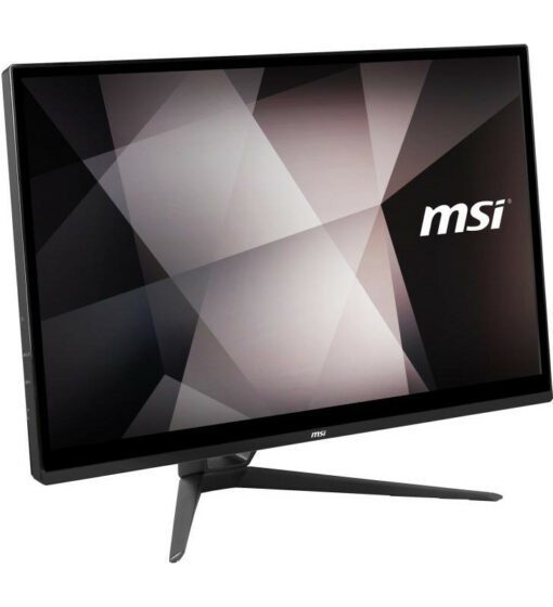 MSI Pro 22XT 10M-875XEU Intel® Core? i3 54,6 cm (21.5") 1920 x 1080 pixels Écran tactile 8 Go DDR4-SDRAM 250 Go SSD PC All-in-One Wi-Fi 5 (802.11ac) Noir