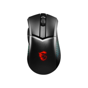 Alternative view of MSI CLUTCH GM51 LIGHTWEIGHT WIRELESS souris Droitier RF Wireless + Bluetooth + USB Type-C Optique 26000 DPI