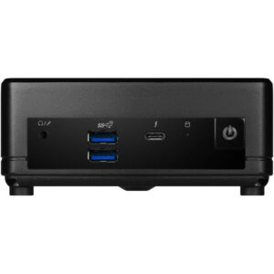 Alternative view of MSI Cubi 5 12M-003BEU 0.66L sized PC Noir i3-1215U