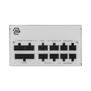 Alternative view of MSI MAG A850GL PCIE5 WHITE