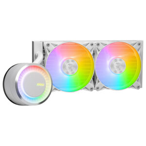 Alternative view of MSI MAG CORELIQUID E240 WHITE