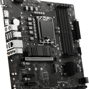 Alternative view of MSI PRO B760M-P DDR4