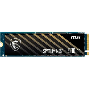 Alternative view of MSI SPATIUM M450 PCIe 4.0 NVMe M.2 500GB