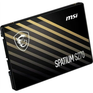 Alternative view of MSI SPATIUM S270 SATA 2.5 960GB disque SSD 2.5" 960 Go Série ATA III 3D NAND
