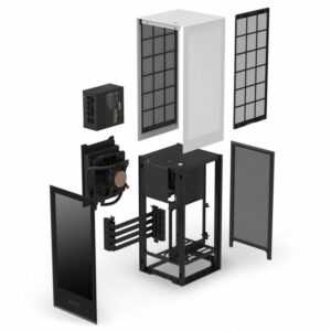 NZXT H1 Blanc/Noir – Image 5