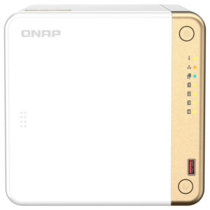 Alternative view of QNAP TS-462-2G serveur de stockage NAS Tower Ethernet/LAN Blanc N4505