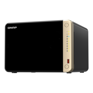 Alternative view of QNAP TS-664 NAS Tower Ethernet/LAN Noir N5095