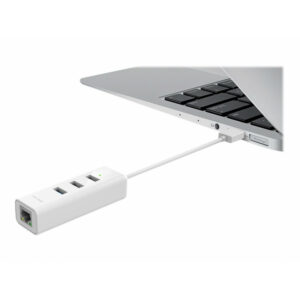Alternative view of TP-Link UE330 - Adaptateur USB / Ethernet Gigabit avec Hub 3 ports USB 3.0