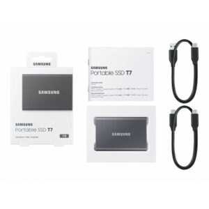 SAMSUNG T7 SSD 1T Externe Titane *MU-PC1T0T/WW – Image 8
