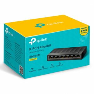 Alternative view of TP-LINK LS1008G - Switch de bureau 8 ports Gigabit - 10/100/1000 Mbps
