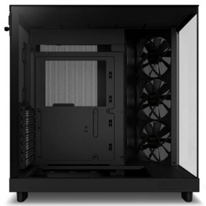 Alternative view of NZXT H6 Flow Black