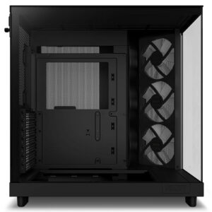 Alternative view of NZXT H6 Flow RGB Black