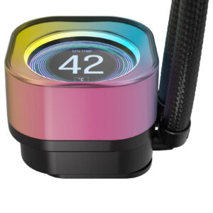 Alternative view of CORSAIR iCUE LINK H170i LCD