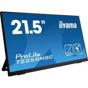 Alternative view of iiyama ProLite T2255MSC-B1 écran plat de PC 54,6 cm (21.5") 1920 x 1080 pixels Full HD LCD Écran tactile Noir