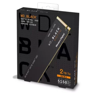 Alternative view of Western Digital SSD WD Black Gaming 2T - SN770 - PCIe Gen4