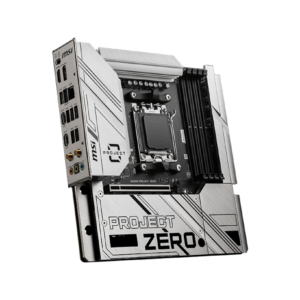 Alternative view of MSI B650M PROJECT ZERO