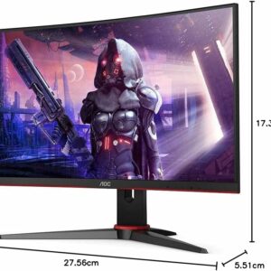 Alternative view of AOC C24G2AE/BK - ABIME