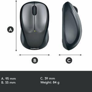 Alternative view of Logitech M235 souris Ambidextre RF sans fil Optique 1000 DPI