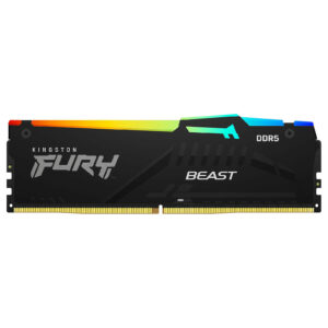 Alternative view of KINGSTON 16G (2x8G) D5 5200Mhz FURY BEAST RGB XMP