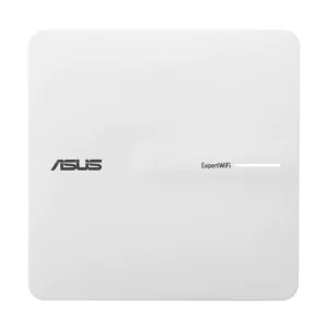Alternative view of ASUS EBA63 ExpertWiFi AX3000 Dual-band PoE 2402 Mbit/s Blanc Connexion Ethernet, supportant l'alimentation via ce port (PoE)