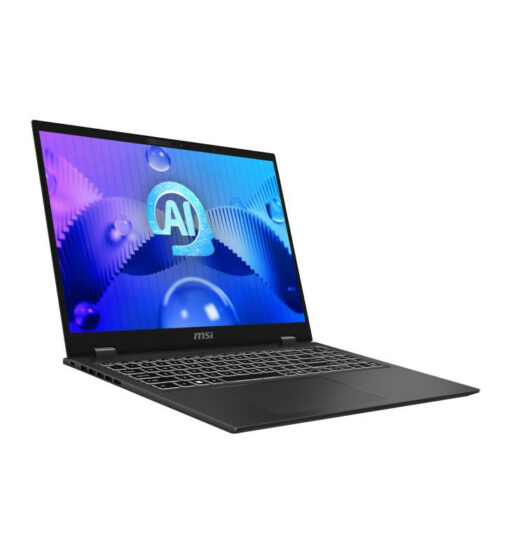 MSI Prestige 16 AI Studio B1VEG-046FR Ordinateur portable 40,6 cm (16") Quad HD+ Intel Core Ultra 7 155H 32 Go LPDDR5-SDRAM 1 To SSD NVIDIA GeForce RTX 4050 Wi-Fi 7 (802.11be) Windows 11 Pro Gris