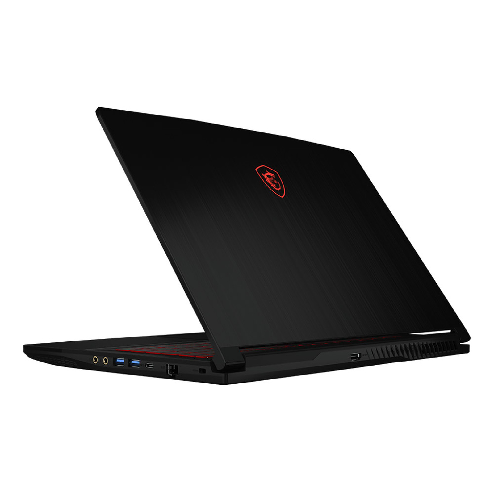MSI Gaming Thin GF63 12VF-883XFR Ordinateur portable 39,6 cm (15.6") Full HD Intel® Core? i5 i5-12450H 16 Go DDR4-SDRAM 512 Go SSD NVIDIA GeForce RTX 4060 Wi-Fi 6 (802.11ax) DOS gratuit Noir – Image 2