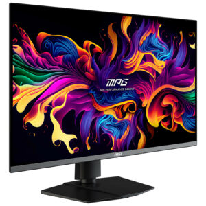 Alternative view of MSI MPG 321URX QD-OLED écran plat de PC 80 cm (31.5") 3840 x 2160 pixels 4K Ultra HD QDOLED Noir