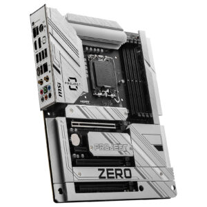 Alternative view of MSI Z790 PROJECT ZERO