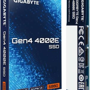 GIGABYTE Gen4 4000E SSD 500GB