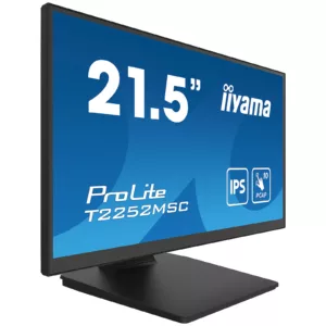 Alternative view of iiyama ProLite T2252MSC-B2 écran plat de PC 54,6 cm (21.5") 1920 x 1080 pixels Full HD LCD Écran tactile Noir