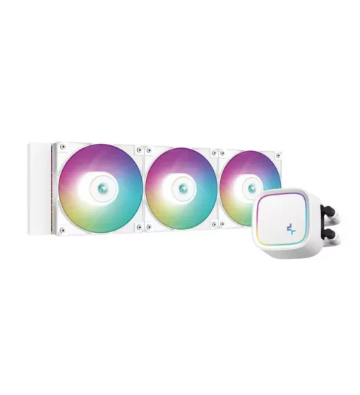 DeepCool LE720 WH Processeur Refroidisseur de liquide tout-en-un 12 cm Blanc 1 pièce(s)